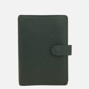 Louis Vuitton Taiga Agenda PM  Leather Notebook Cover /Ｑ2642